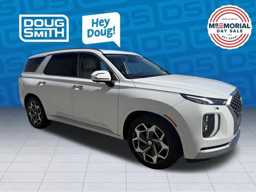 Hyper White 2021 Hyundai PALISADE Calligraphy