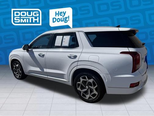 Hyper White 2021 Hyundai PALISADE Calligraphy