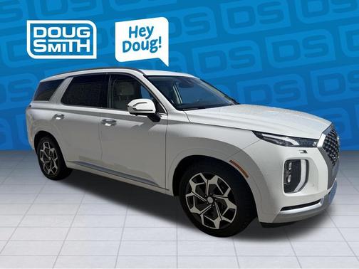 Hyper White 2021 Hyundai PALISADE Calligraphy