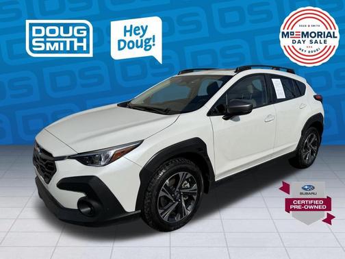 Crystal White Pearl 2024 Subaru Crosstrek Premium