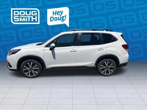 Crystal White Pearl 2023 Subaru Forester Limited