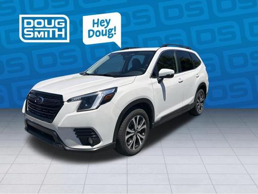 Crystal White Pearl 2023 Subaru Forester Limited