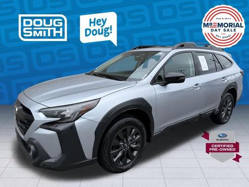 Ice Silver Metallic 2025 Subaru Outback Onyx Edition