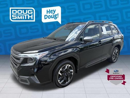 Crystal Black Silica 2025 Subaru Forester Limited