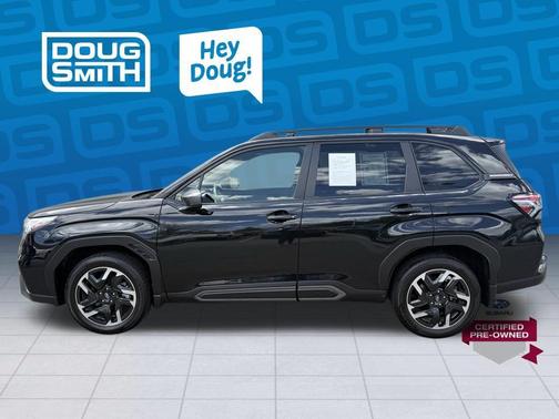 Crystal Black Silica 2025 Subaru Forester Limited