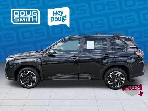 Crystal Black Silica 2025 Subaru Forester Limited