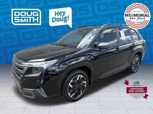 Crystal Black Silica 2025 Subaru Forester Limited