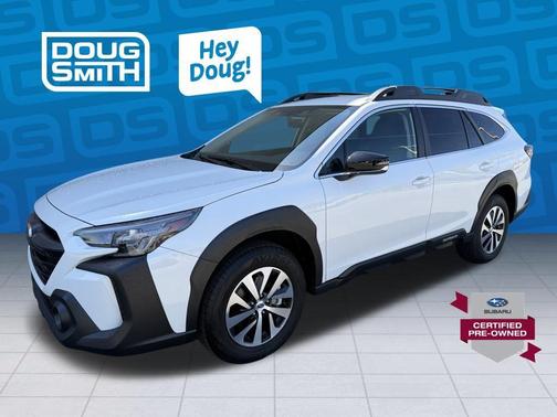Crystal White Pearl 2025 Subaru Outback Premium