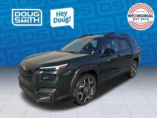 Deep Emerald Green 2026 Subaru Outback Touring XT