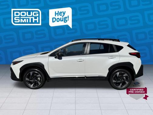 Crystal White Pearl 2024 Subaru Crosstrek Limited