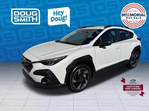 Crystal White Pearl 2024 Subaru Crosstrek Limited