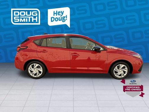 Pure Red 2024 Subaru Impreza Base