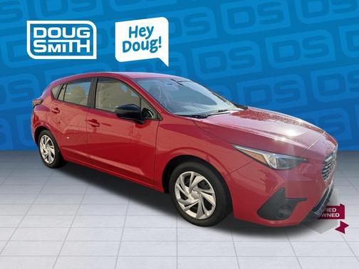 Pure Red 2024 Subaru Impreza Base