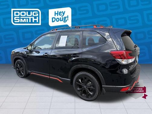 Crystal Black Silica 2023 Subaru Forester Sport