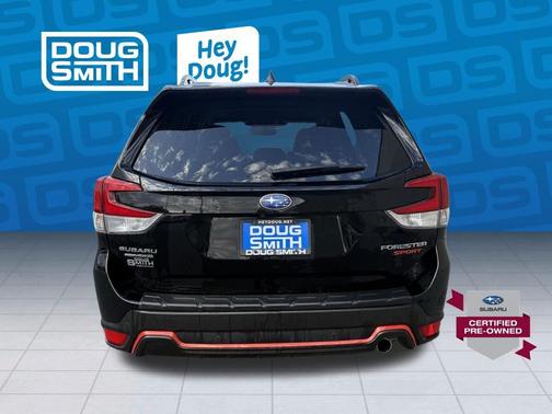 Crystal Black Silica 2023 Subaru Forester Sport