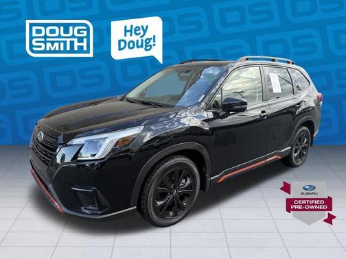 Crystal Black Silica 2023 Subaru Forester Sport