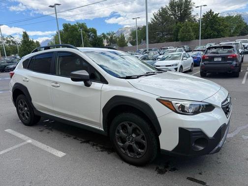 Crystal White Pearl 2021 Subaru Crosstrek Sport