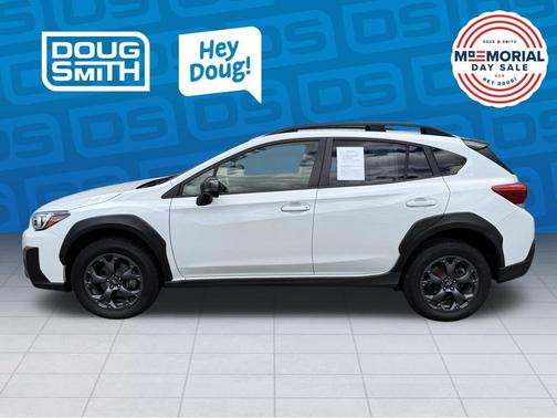 Crystal White Pearl 2021 Subaru Crosstrek Sport