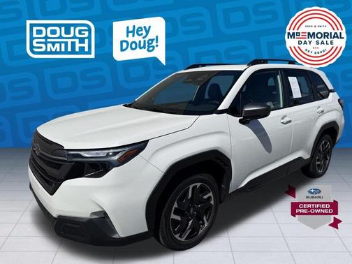 Crystal White Pearl 2026 Subaru Forester Limited