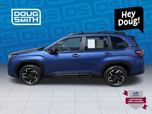 Daybreak Blue Pearl 2025 Subaru Forester Limited Hybrid