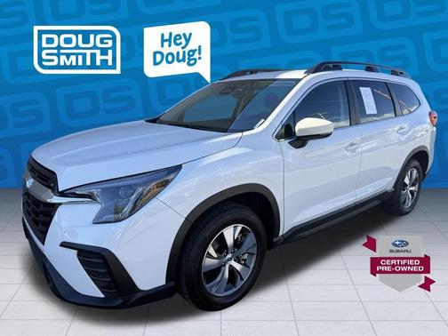 Crystal White Pearl 2025 Subaru Ascent Premium