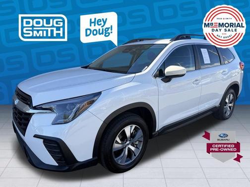 Crystal White Pearl 2025 Subaru Ascent Premium