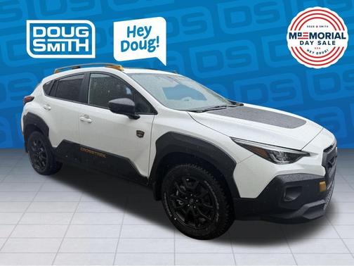 Crystal White Pearl 2026 Subaru Crosstrek Wilderness