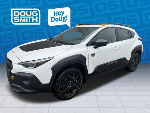 Crystal White Pearl 2026 Subaru Crosstrek Wilderness