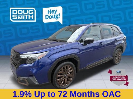 Sapphire Blue Pearl 2025 Subaru Forester Sport