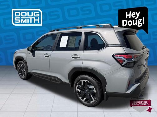 Riverrock Green 2025 Subaru Forester Hybrid Limited