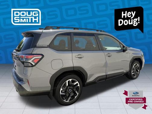 Riverrock Green 2025 Subaru Forester Hybrid Limited