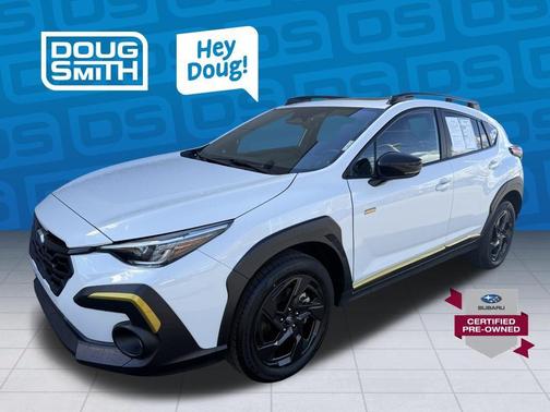 Crystal White Pearl 2025 Subaru Crosstrek Sport