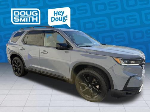 Gray 2025 Honda Pilot Black Edition