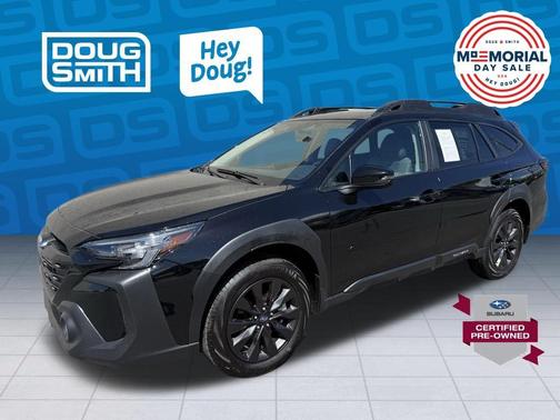 Crystal Black Silica 2025 Subaru Outback Onyx Edition XT
