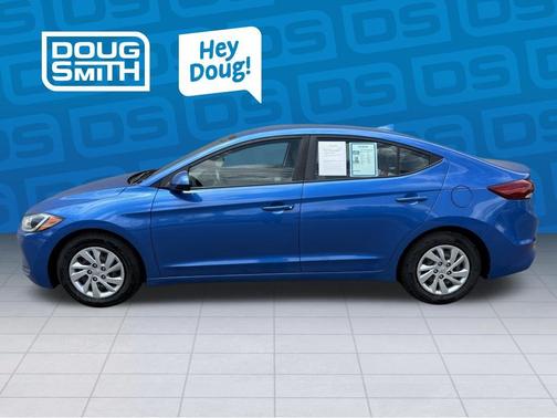 Electric Blue Metallic 2017 Hyundai ELANTRA SE