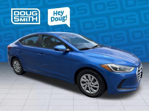 Electric Blue Metallic 2017 Hyundai ELANTRA SE