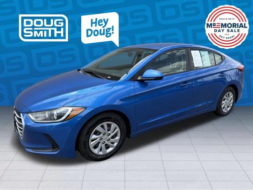 Electric Blue Metallic 2017 Hyundai ELANTRA SE