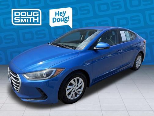 Electric Blue Metallic 2017 Hyundai ELANTRA SE