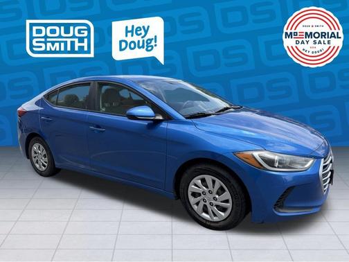 Electric Blue Metallic 2017 Hyundai ELANTRA SE