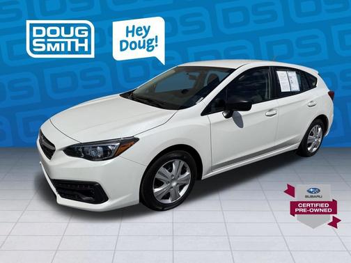 Crystal White Pearl 2022 Subaru Impreza Base