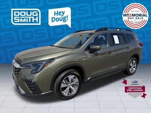 Green Metallic 2025 Subaru Ascent Premium