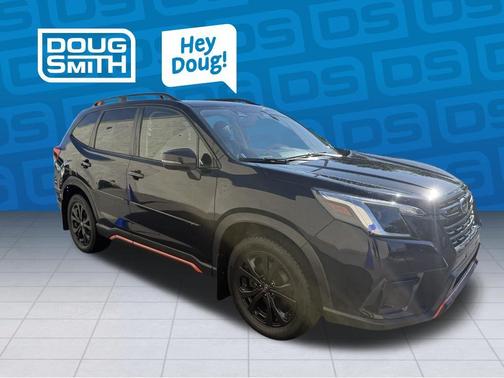 Crystal Black Silica 2023 Subaru Forester Sport