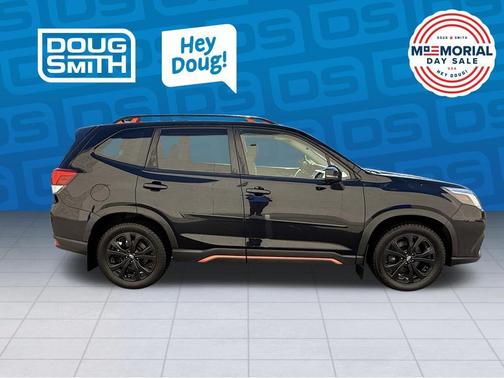 Crystal Black Silica 2023 Subaru Forester Sport