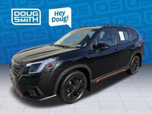Crystal Black Silica 2023 Subaru Forester Sport