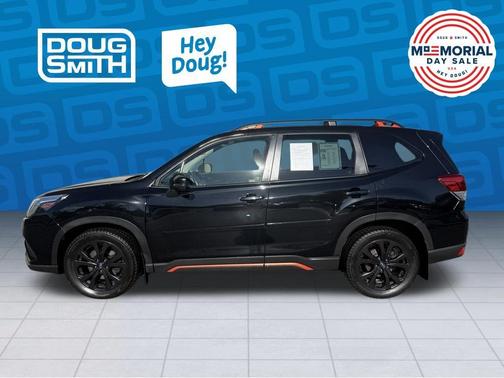Crystal Black Silica 2023 Subaru Forester Sport