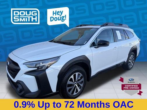 Crystal White Pearl 2025 Subaru Outback Premium