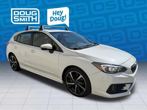 Crystal White Pearl 2022 Subaru Impreza Sport