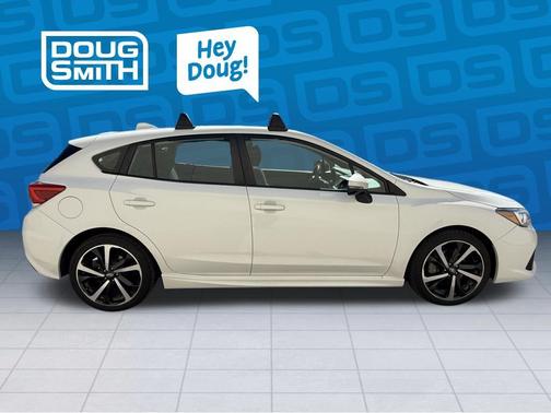 Crystal White Pearl 2022 Subaru Impreza Sport