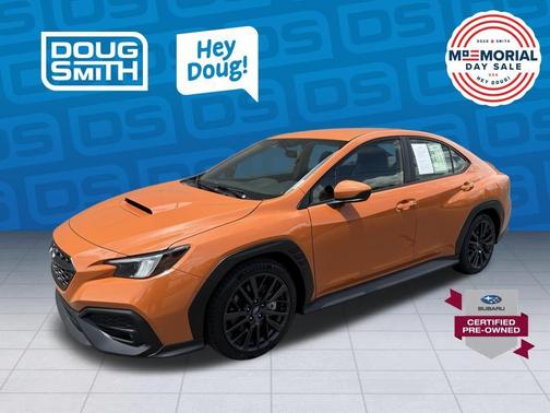 Solar Orange Pearl 2024 Subaru WRX Premium