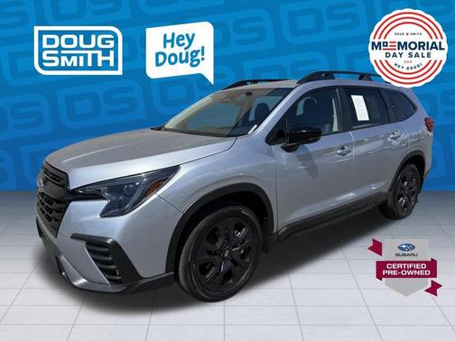 Ice Silver Metallic 2025 Subaru Ascent Onyx Edition Touring